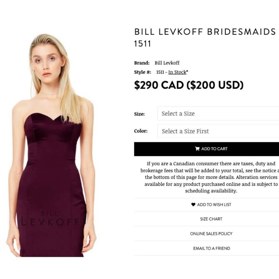 Burgundy Strapless Prom Dress Size 10 - photo 3