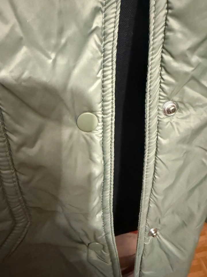 Zara Shaket Size L, Green Khaki - photo 4
