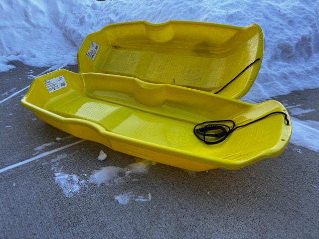 1 Plastic Sled