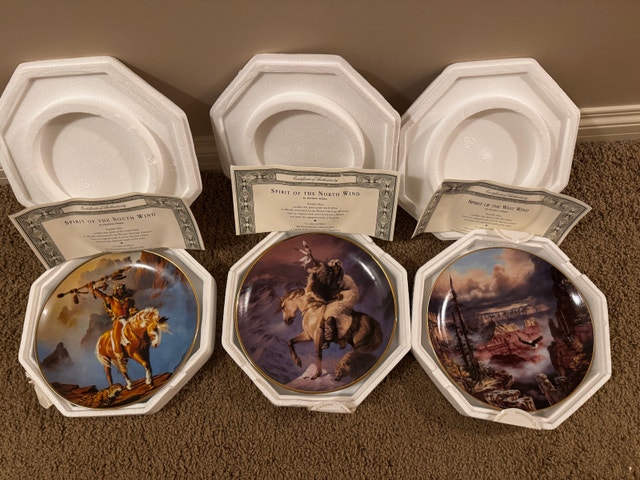 Spirit of the West Collector Plates