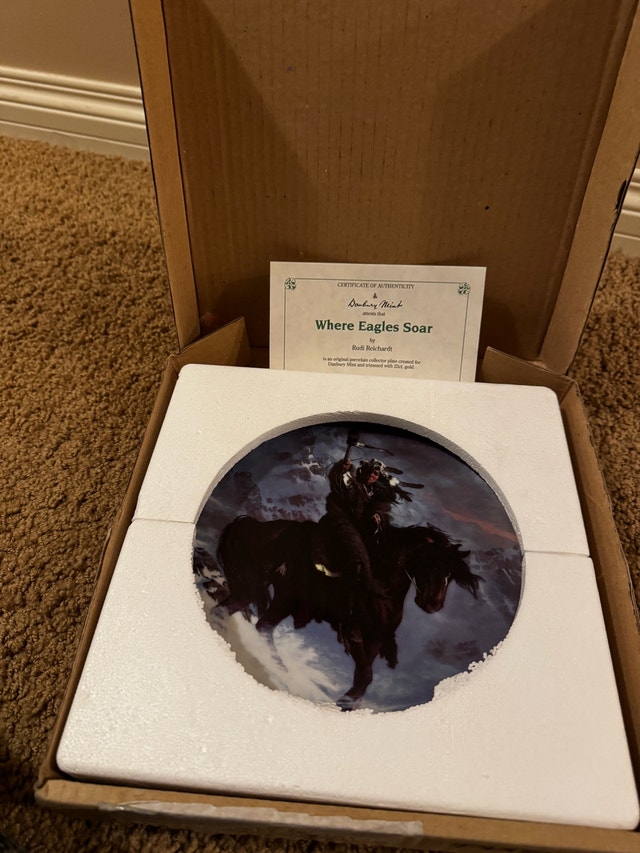 ‘Where Eagles Soar’ Collector Plate - photo 2