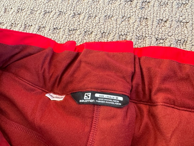 Men’s Salomon Ski Pants Size Medium Reduced Price - photo 2