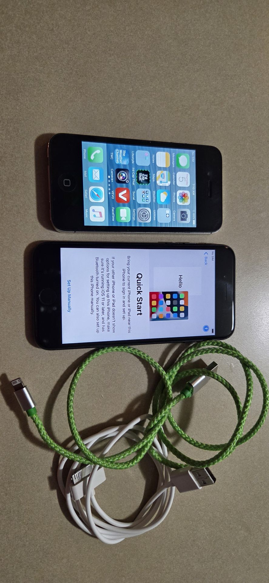 iPhone 4s & 7