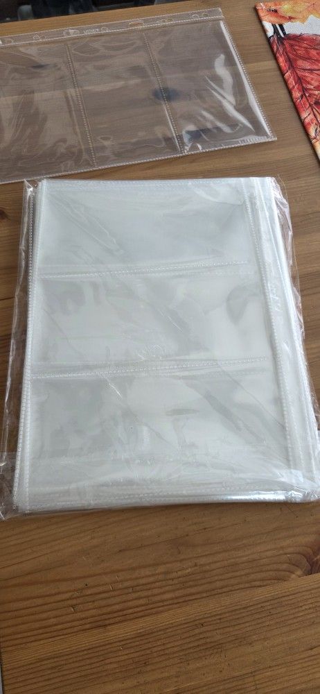 45 Sheets Pocket Currency Pages For Paper Money Collection Holde - photo 3