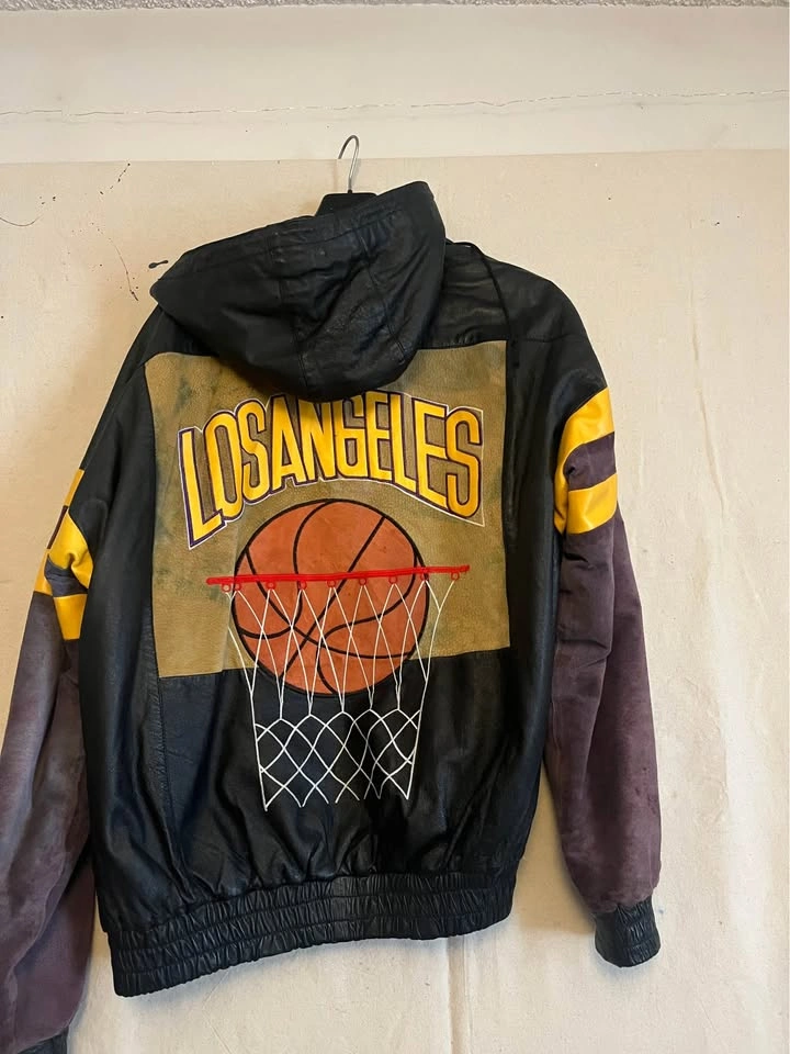 Vintage LA Leather + Suede Bomber Jacket - photo 2