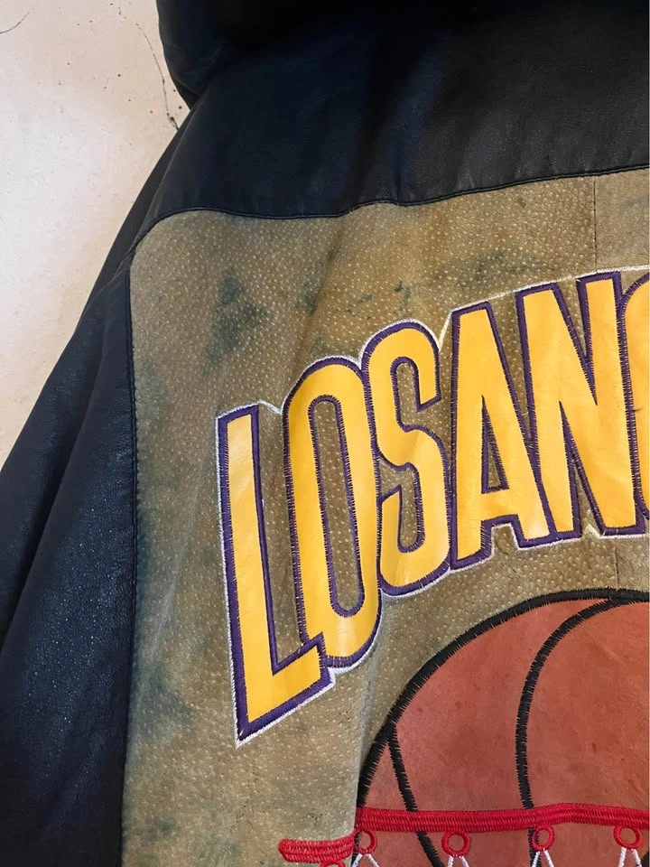 Vintage LA Leather + Suede Bomber Jacket - photo 4