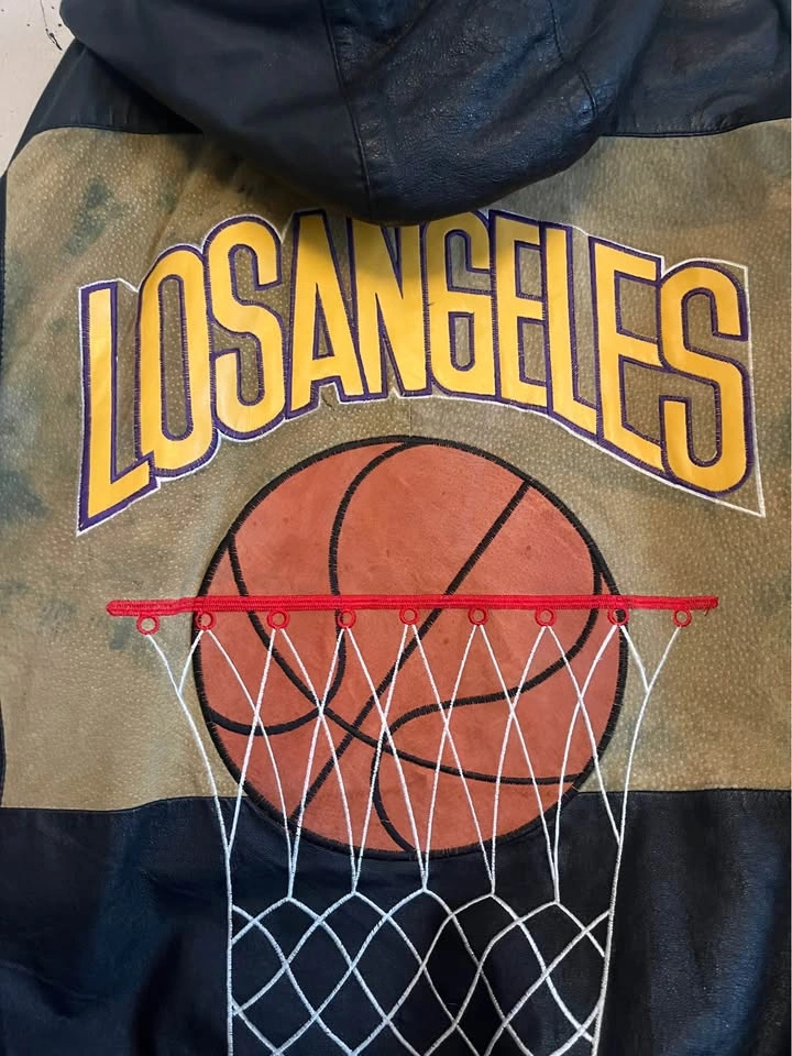 Vintage LA Leather + Suede Bomber Jacket - photo 5