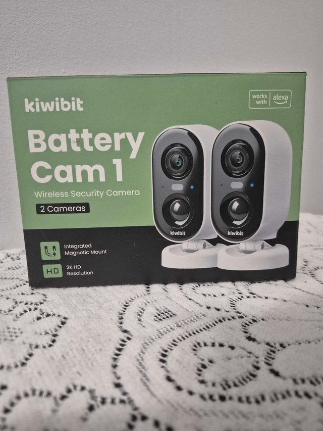 Brand New Kiwibit 2K Wireless Security Cameras (2-Pack) - photo 2