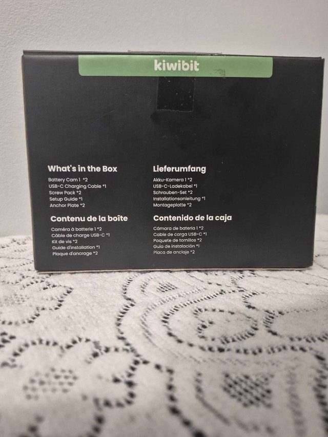 Brand New Kiwibit 2K Wireless Security Cameras (2-Pack) - photo 3