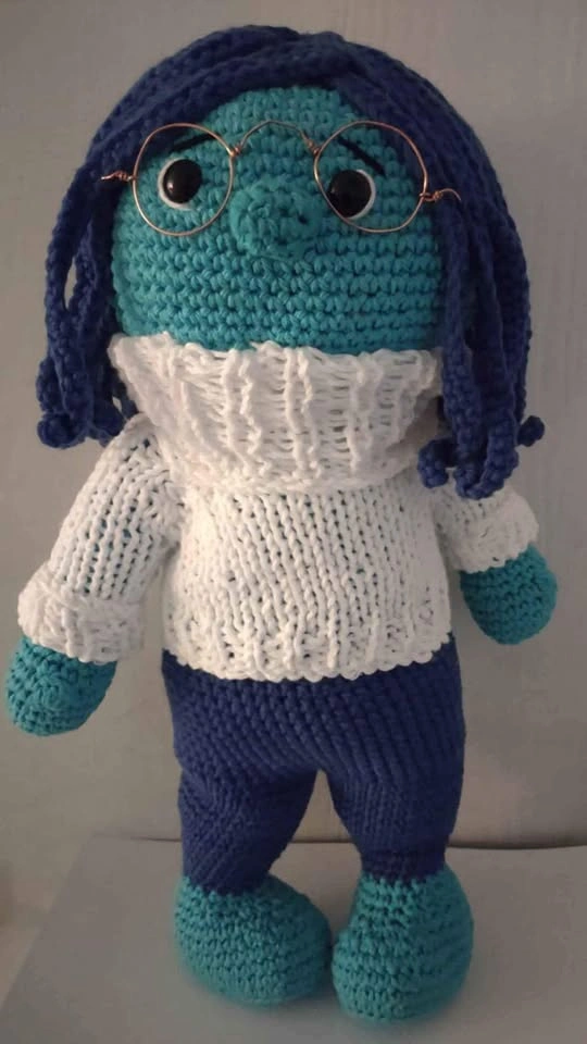 Knitted Dog Toy