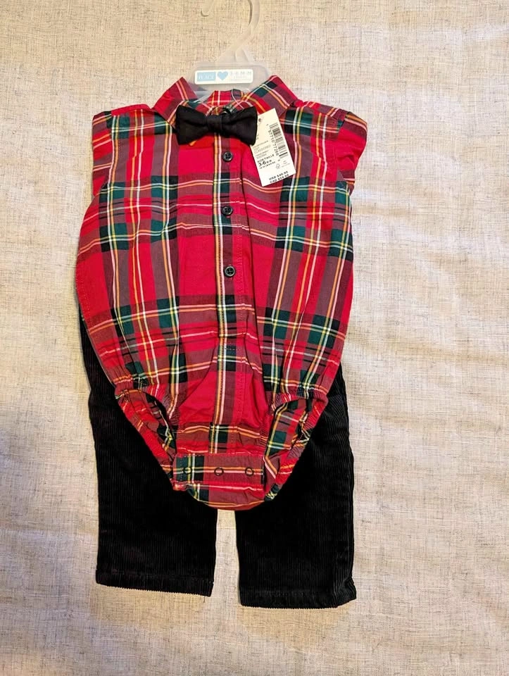 Baby Holiday Outfit 3-6 Months