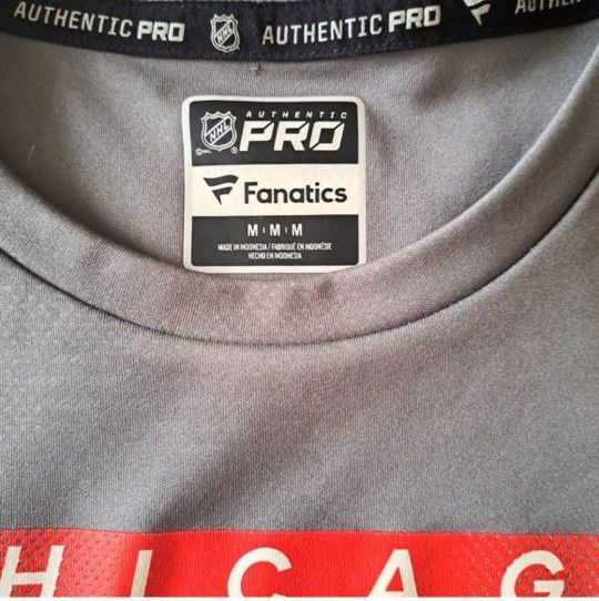 Fanatics Gray Chicago Blackhawks Tee - photo 2