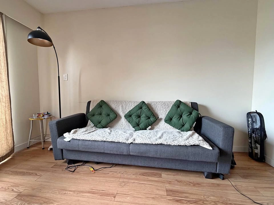 Sofa Cum Bed – Grey | Good Condition