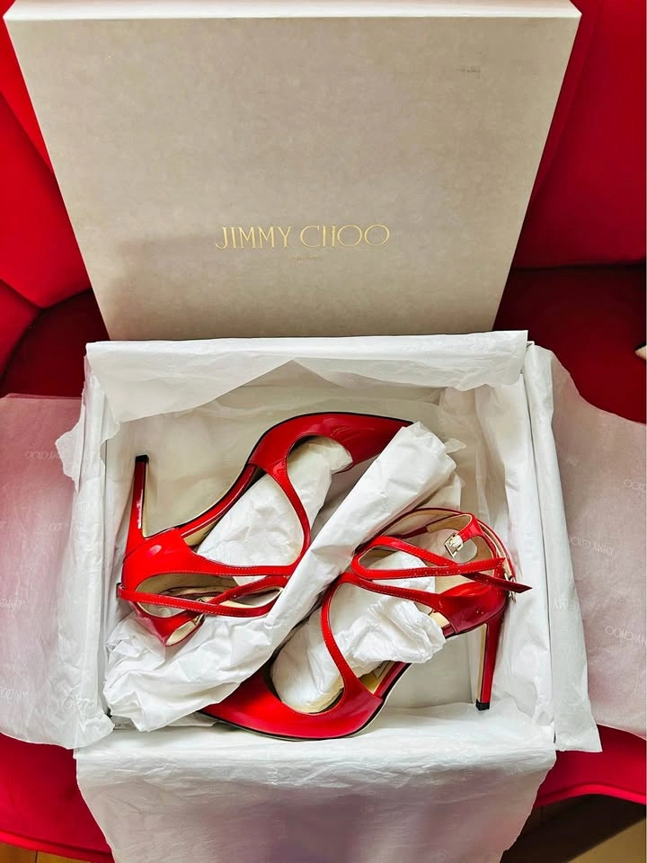 Jimmy Choo Red Heels – Like New