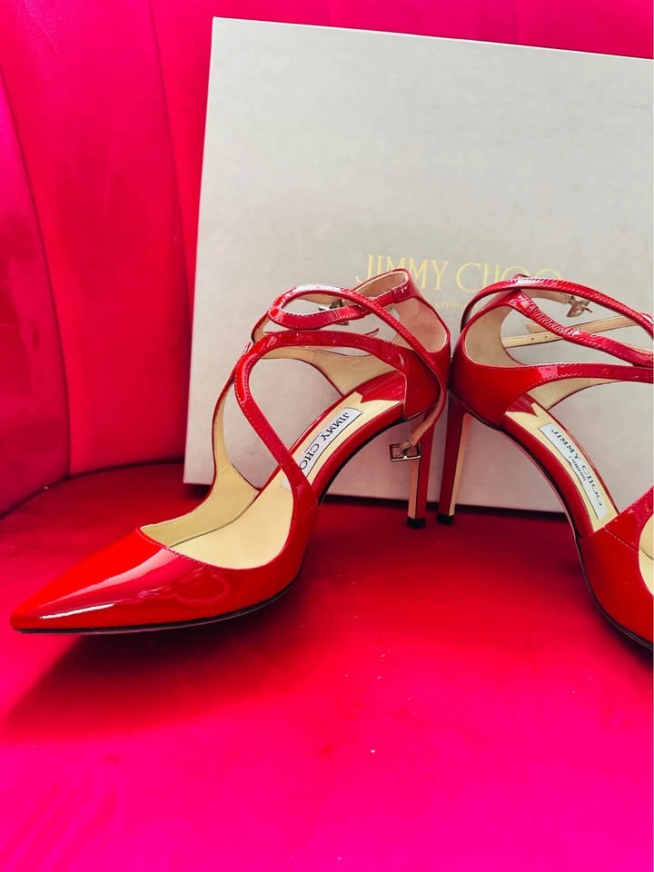 Jimmy Choo Red Heels – Like New - photo 5