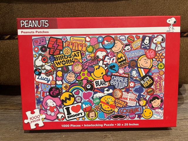 1000 Piece Peanuts Patches Charlie Brown Puzzle