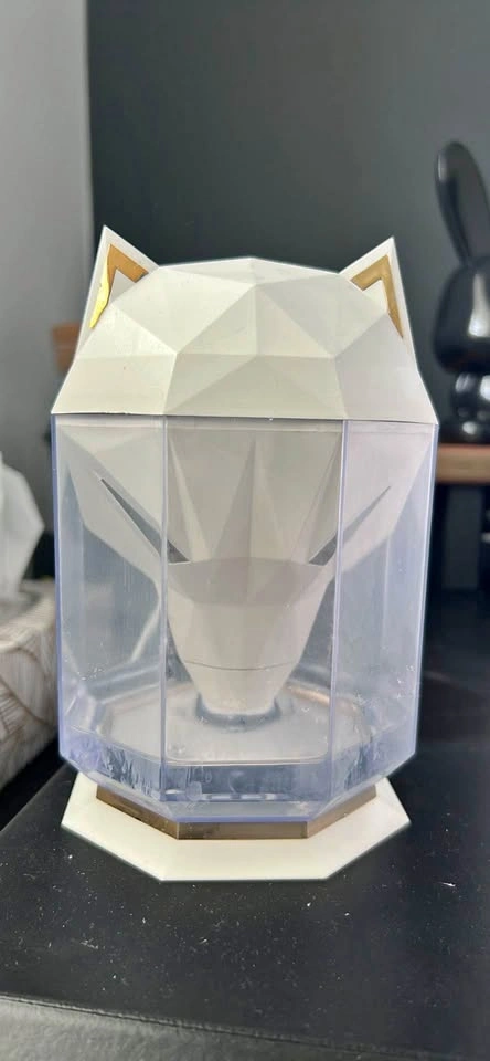 Geometric Wolf Head Essential Oil Diffuser