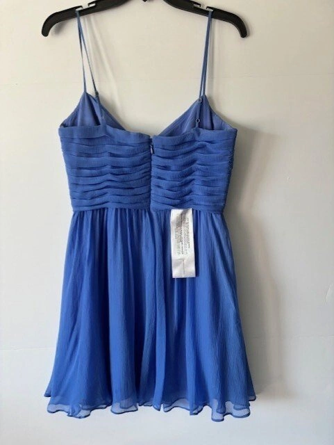 NWT BCBGMAXAZRIA Women's Salma Woven A-line silk Dress Size 4 - photo 3