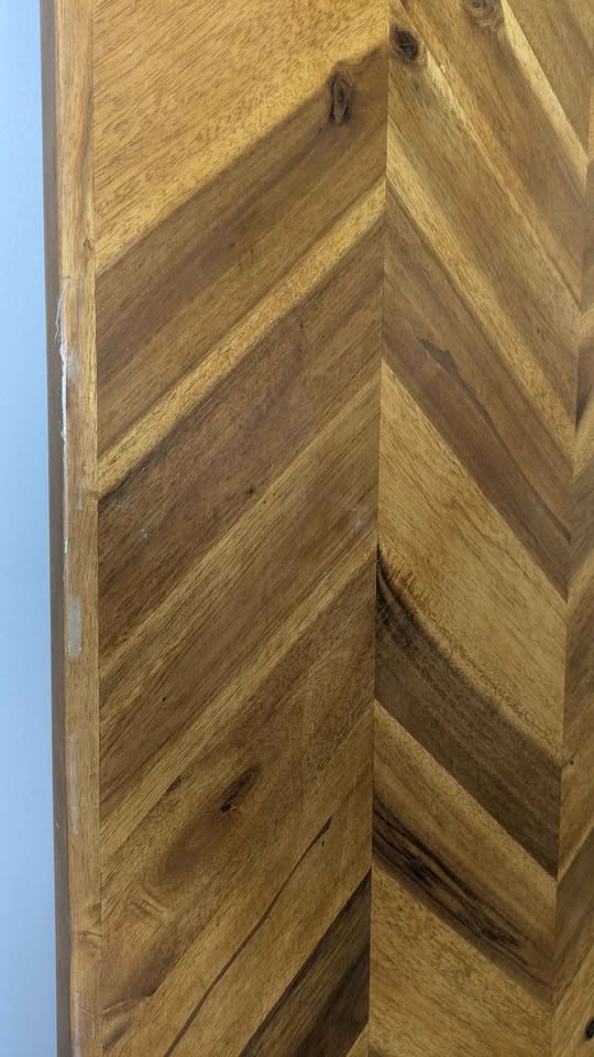 Chevron butcher block counterop - photo 2
