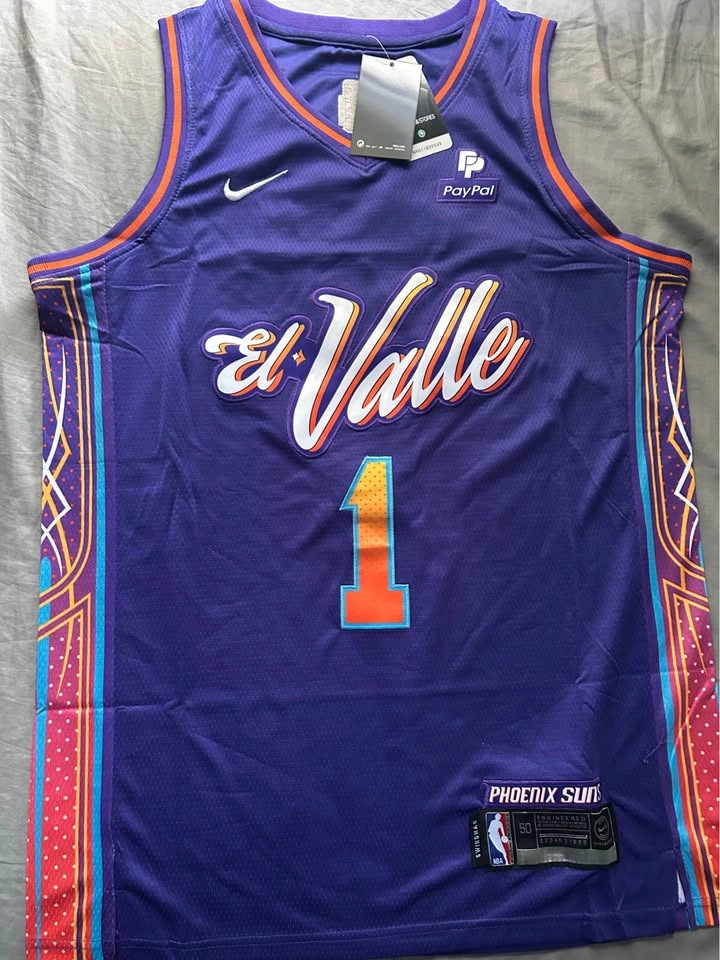 Devin Booker NBA Phoenix Suns Nike Jersey - photo 3