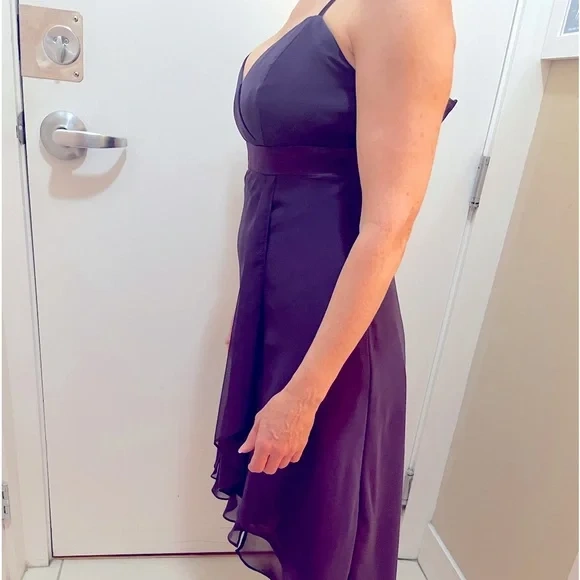 New Alfred Angelo Midi Purple Cocktail/Formal Dress (Small) - photo 3
