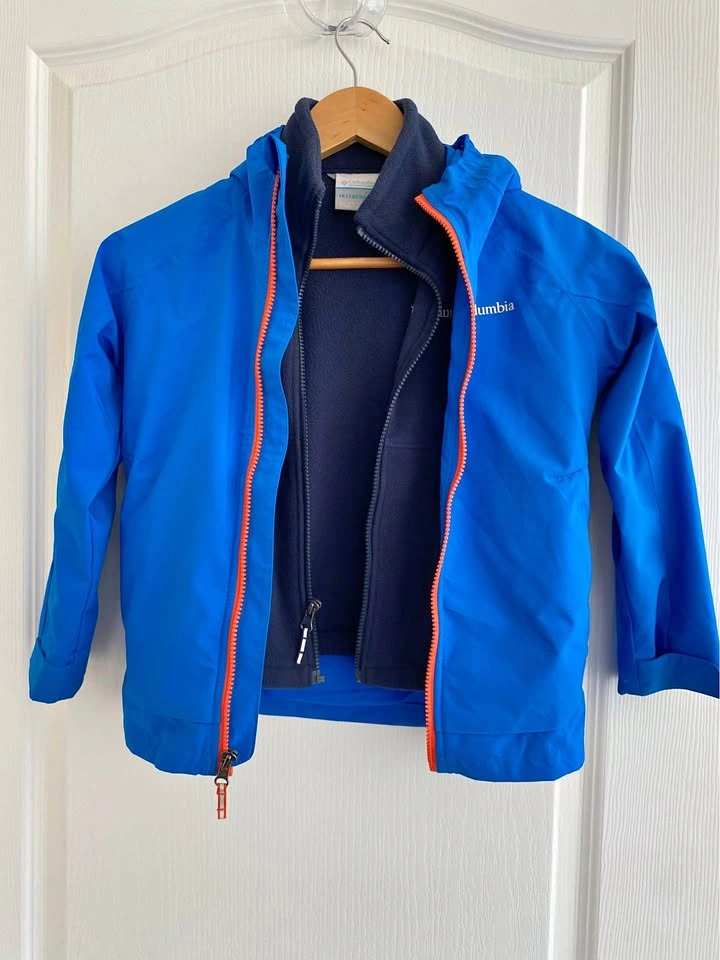 Kids Columbia 2 in 1 Jacket - Size XS