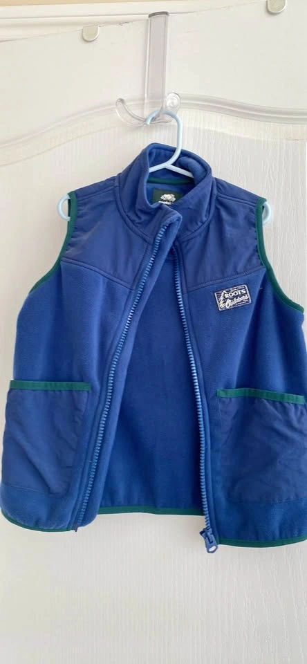 Kids Roots Fleece Vest