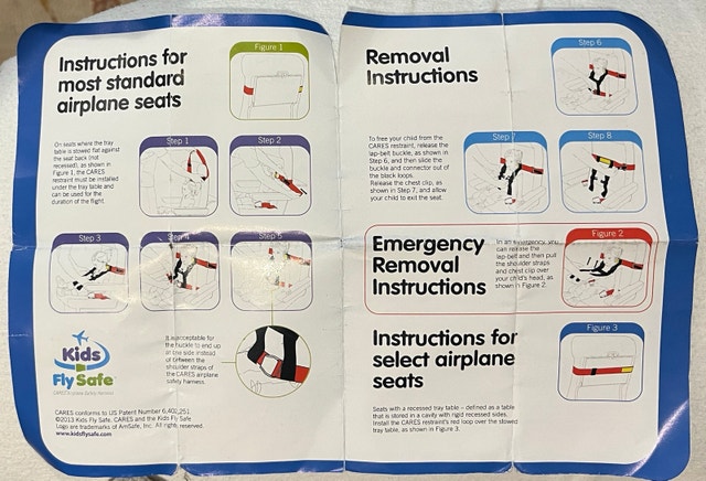 Kids Fly Safe CARES Harness - photo 2