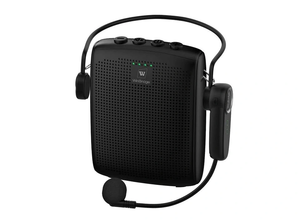 Rechargeable Amplifier with Wireless Headset Mic