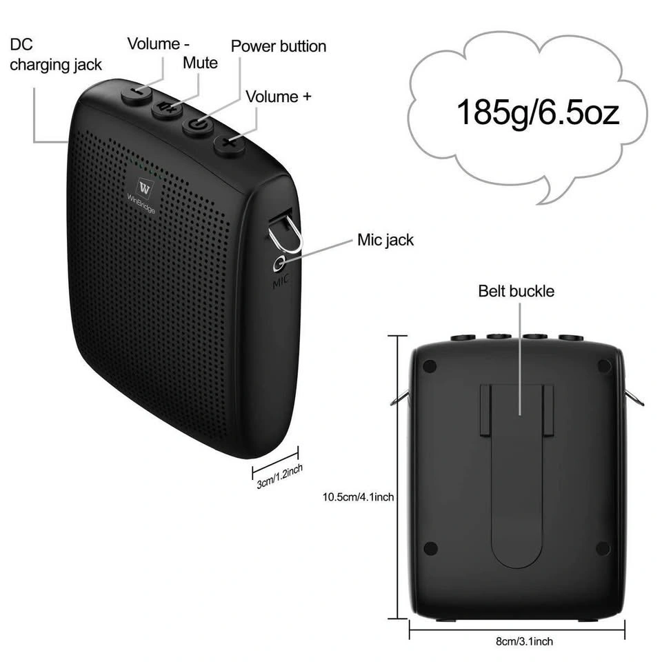Rechargeable Amplifier with Wireless Headset Mic - photo 5