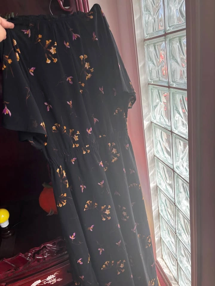 Brand New Madewell Dolman Midi Dress - Falling Freesias - photo 4