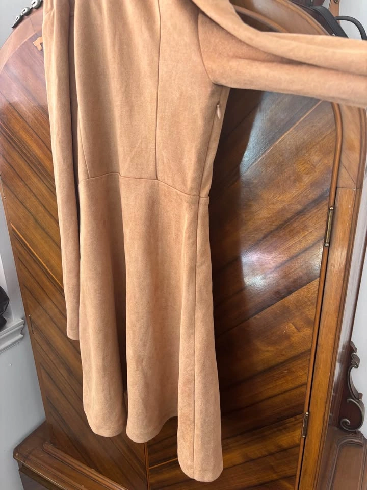NWT Allegra K Suede like dress size small - photo 3