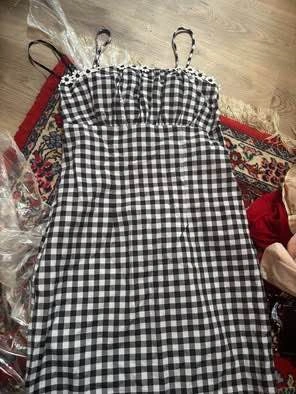 NWT Forever 21 mini Gingham dress size small, never worn! - photo 3