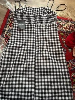 NWT Forever 21 mini Gingham dress size small, never worn! - photo 4