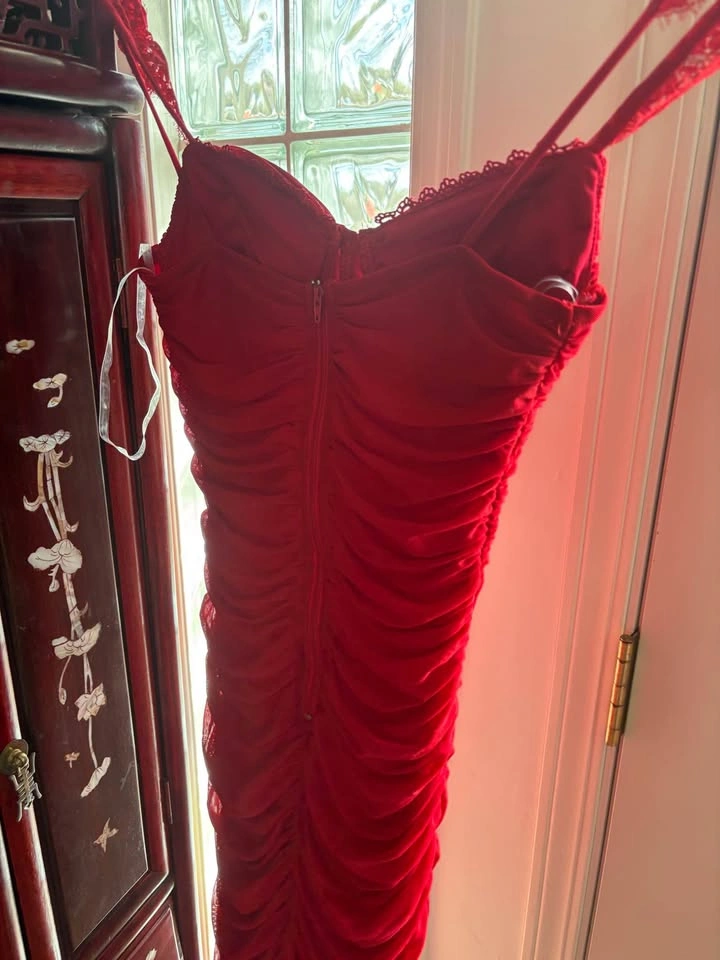 NWT Windsor mini red dress size S/XS - photo 2