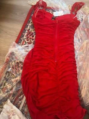 NWT Windsor mini red dress size S/XS - photo 4