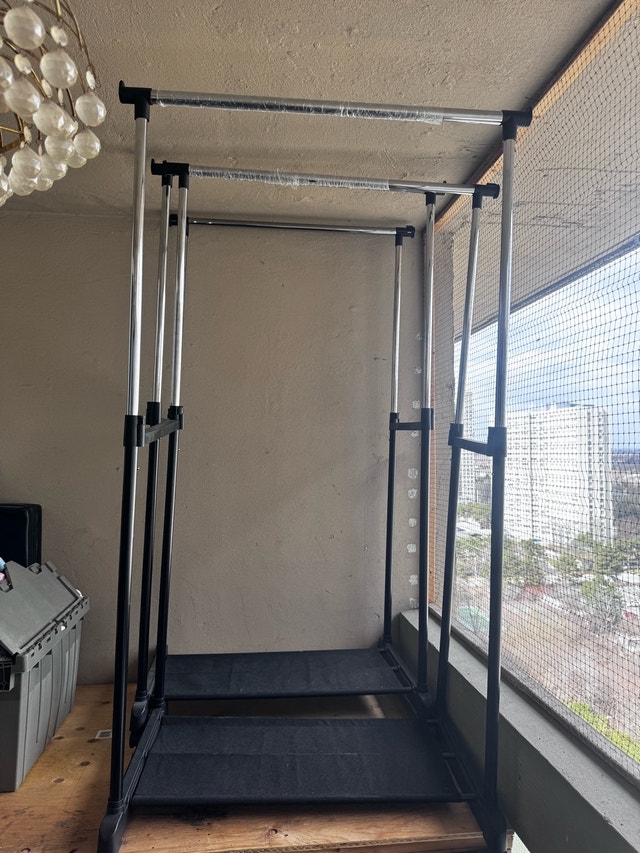 2X Portable Closet/Clothing hanger