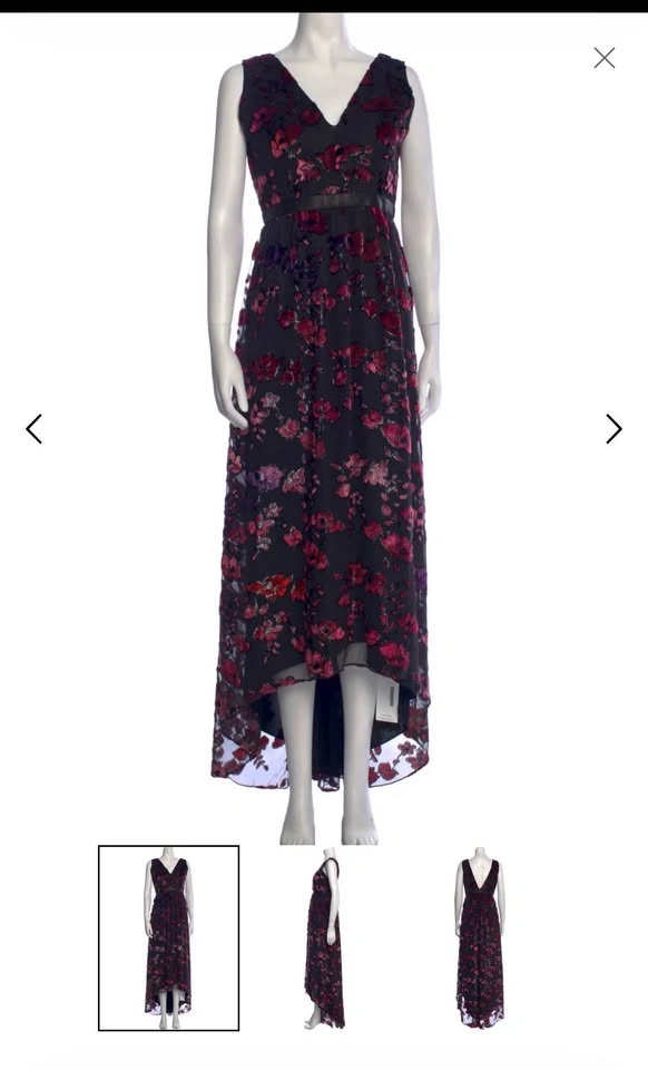 Alice & Olivia Floral Midi Dress Size 6