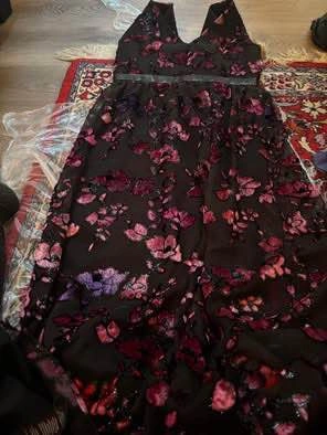 Alice & Olivia Floral Midi Dress Size 6 - photo 5