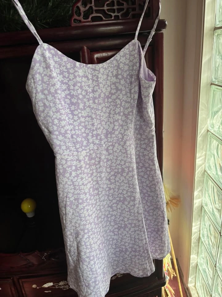 NWT Forever 21 sweetheart neck mini floral dress size small