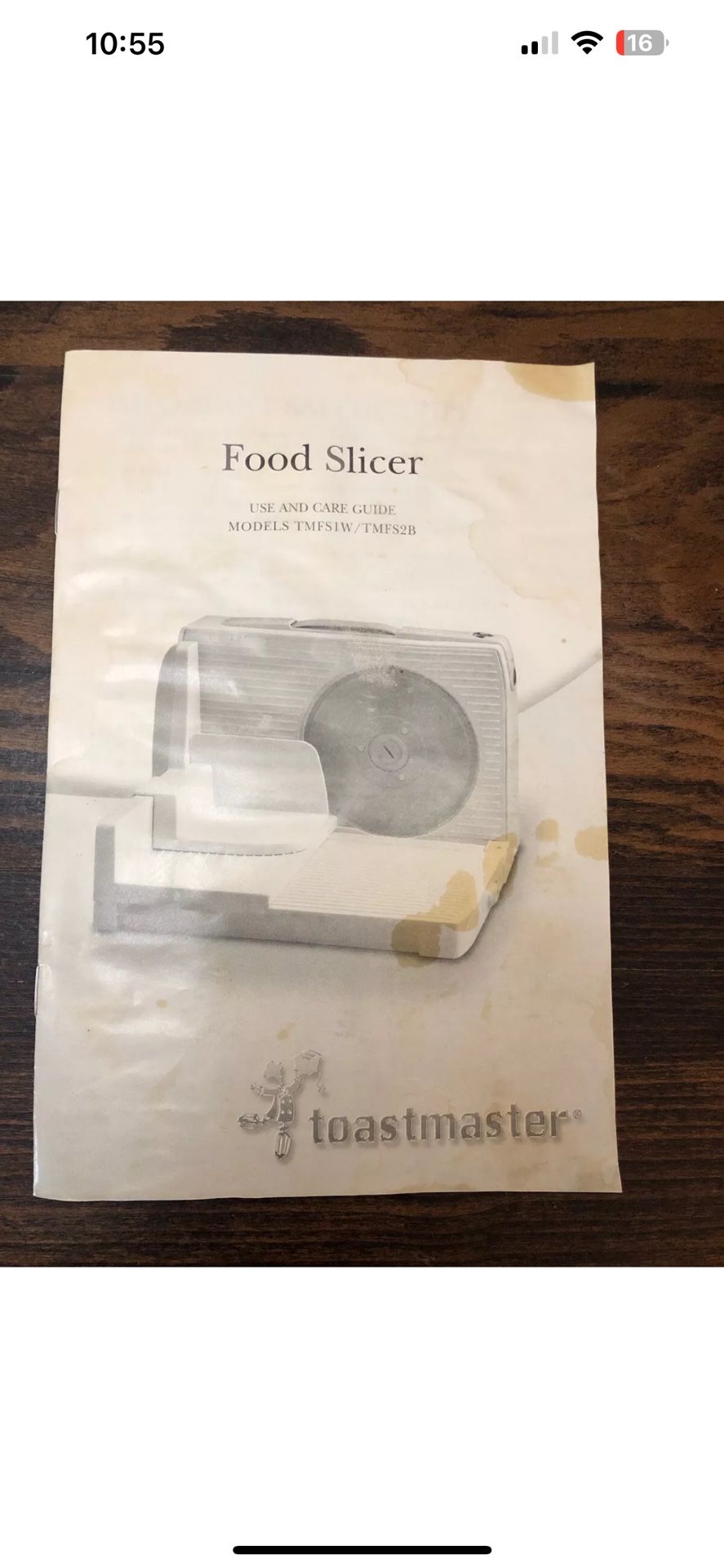 Vintage Toastmaster Food Slicer TMFS1W/TMFS2B Portable Black - photo 2