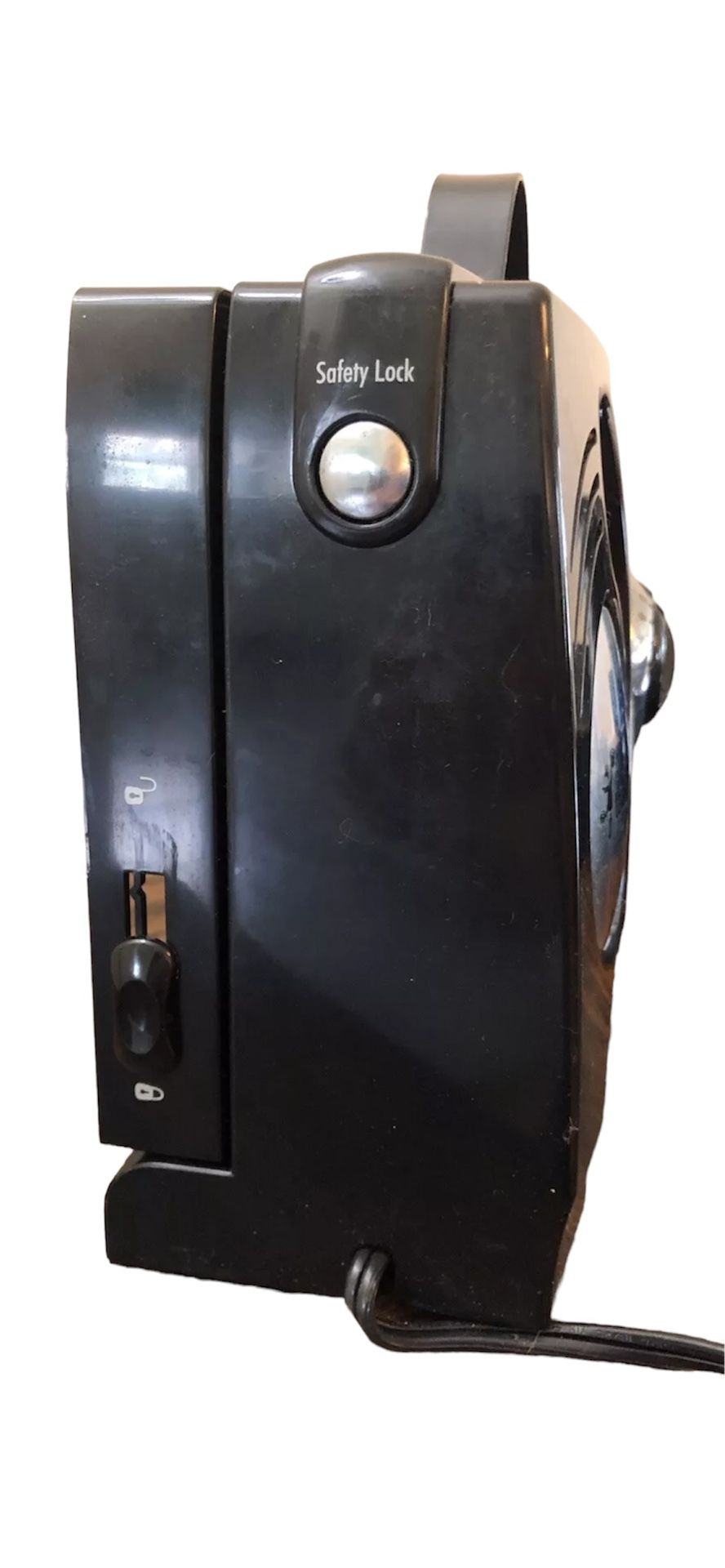 Vintage Toastmaster Food Slicer TMFS1W/TMFS2B Portable Black - photo 3