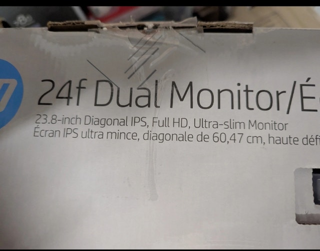 HP 24f Monitor Dual Pack