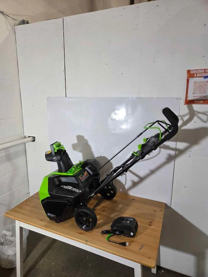 Greenworks 40V 20 Inch Cordless Snow Blower, New - photo 2