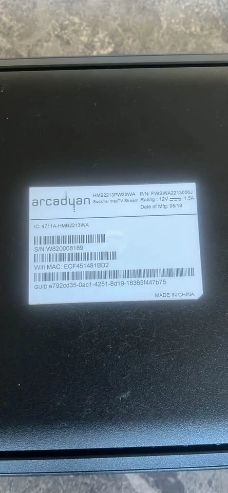 SaskTel Android TV Box Gen 1 - photo 2