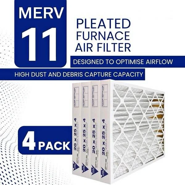 20x25x4 MERV 11 Furnace Filter