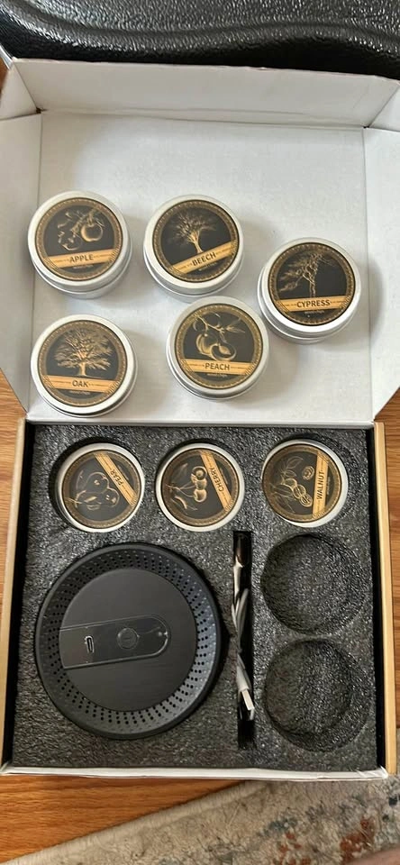 🥕 Electric Whiskey / Cocktail Smoker Kit