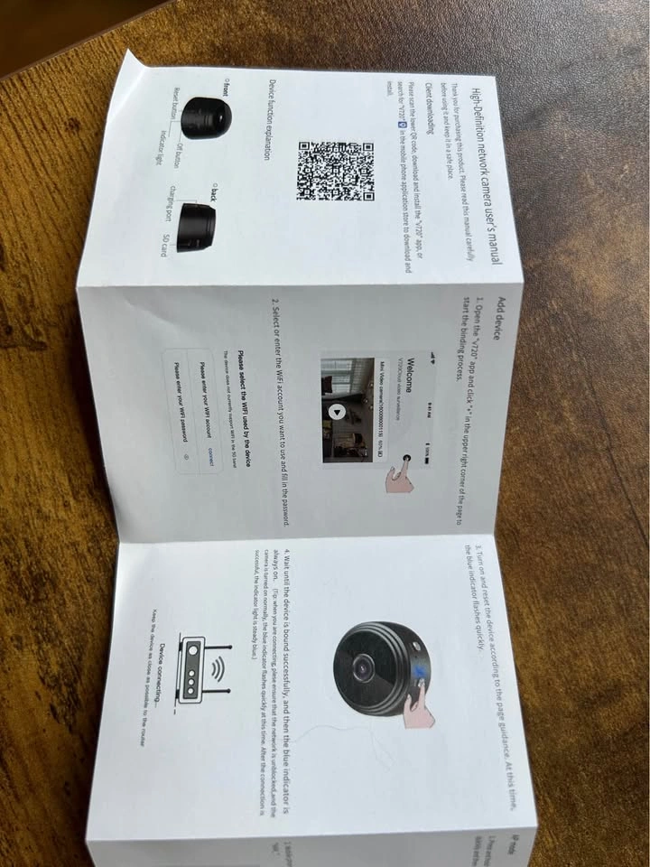 🥕 Mini Wifi Security Camera - photo 3