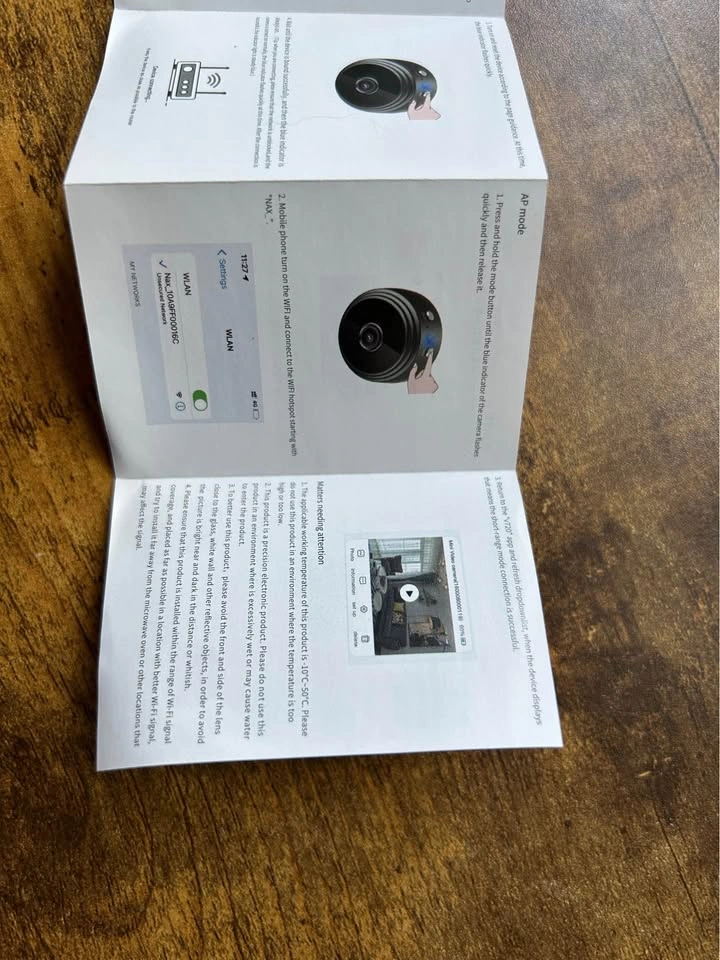 🥕 Mini Wifi Security Camera - photo 4