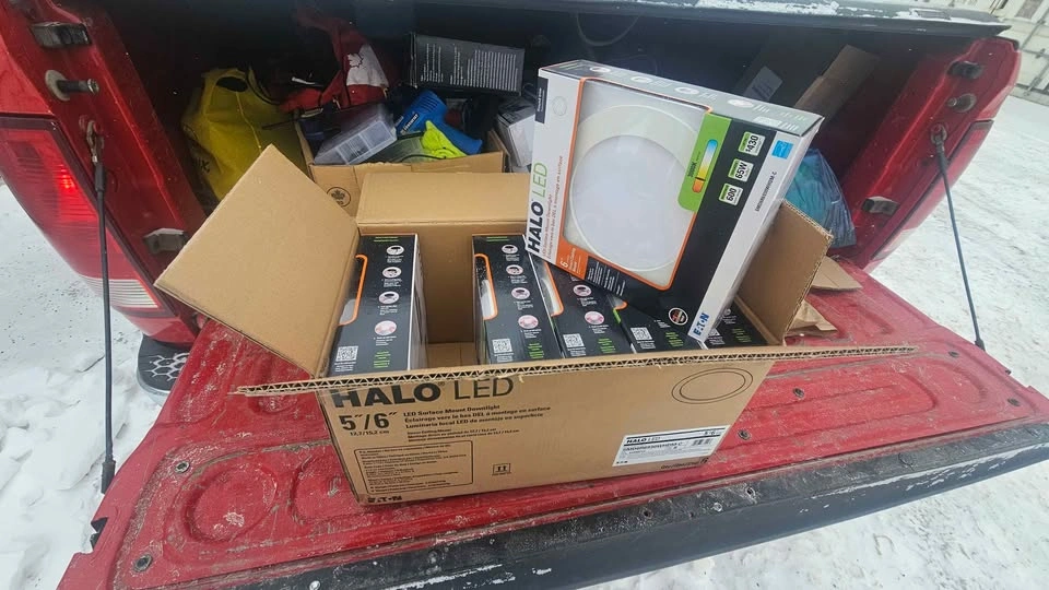 Halo LED flush mount lights - photo 2
